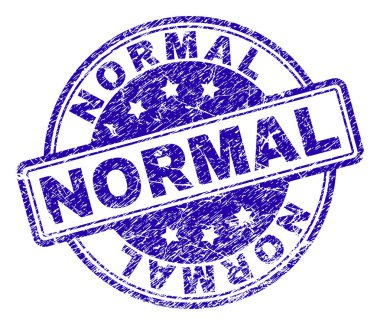 Grunge Normal damga mühür dokulu