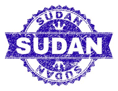 Dokulu Sudan damga mühür kurdele ile çizik