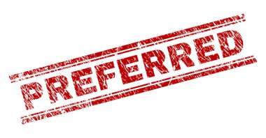 Dokulu tercih edilen damga mühür çizik