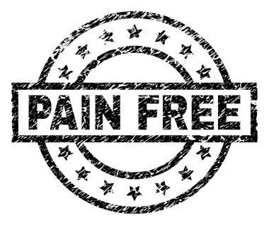 Grunge ağrı ücretsiz damga mühür dokulu