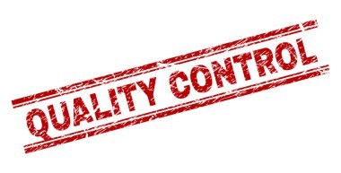 Grunge kalite kontrol damga mühür dokulu