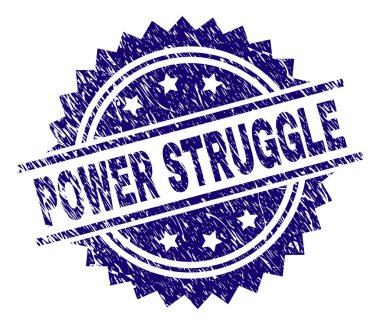 Grunge güç mücadele damga mühür dokulu