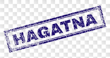 Çizik Hagåtña dikdörtgen damgası