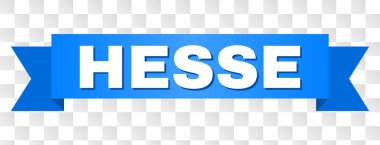 Mavi kurdele Hesse başlık ile