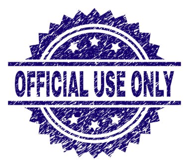 Grunge resmi kullanmak tek damga mühür dokulu