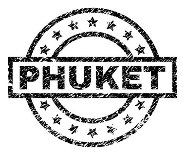 Dokulu Phuket damga mühür çizik