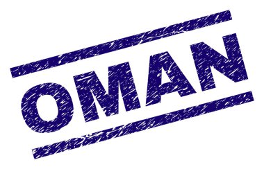 Dokulu Umman damga mühür çizik