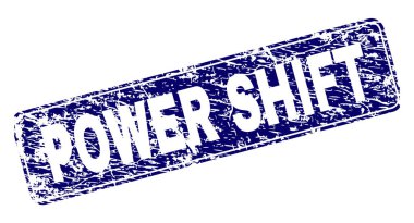 Yuvarlatılmış dikdörtgen damga çizilmiş güç Shift çerçeveli