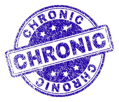 Grunge kronik damga mühür dokulu