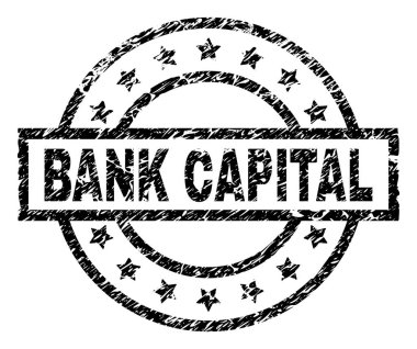 Grunge banka sermaye damga mühür dokulu