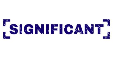 Grunge köşeler arasında önemli damga mühür dokulu