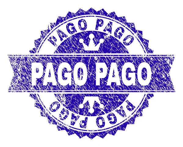 Kurdele ile dokulu Pago damga mühür çizik