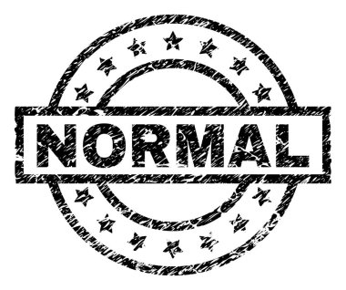 Grunge Normal damga mühür dokulu