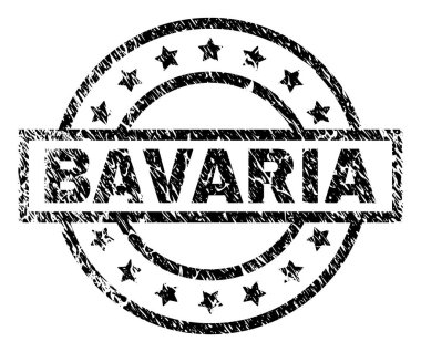 Grunge Bavyera damga mühür dokulu