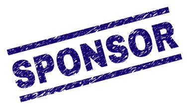 Grunge Sponsor damga mühür dokulu