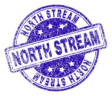 Grunge Kuzey akışı damga mühür dokulu