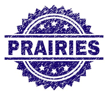 Grunge Prairies damga mühür dokulu