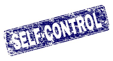 Yuvarlatılmış dikdörtgen damga çizilmiş kendini kontrol çerçeveli