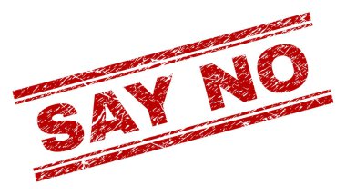 Dokulu Say hiçbir damga mühür çizik