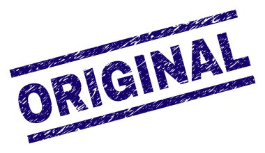 Çizik dokulu özgün damga mühür