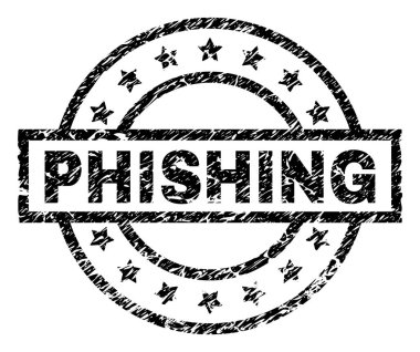 Grunge Phishing damga mühür dokulu