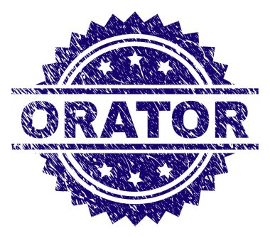 Dokulu hatip damga mühür çizik