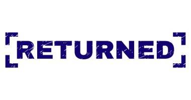 Damga mühür köşeleri içinde döndürülen dokulu çizik