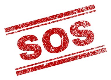 Dokulu Sos damga mühür çizik