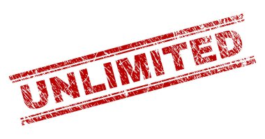 Dokulu sınırsız damga mühür çizik