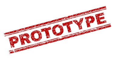 Dokulu prototip damga mühür çizik
