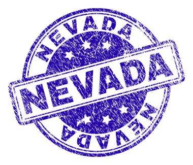 Grunge Nevada damga mühür dokulu
