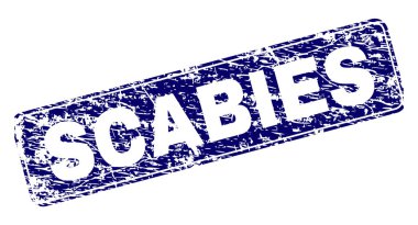 Yuvarlatılmış dikdörtgen damga çizilmiş uyuz çerçeveli