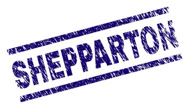 Grunge Shepparton damga mühür dokulu