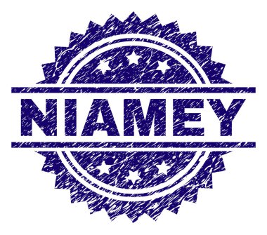 Dokulu Niam damga mühür çizik