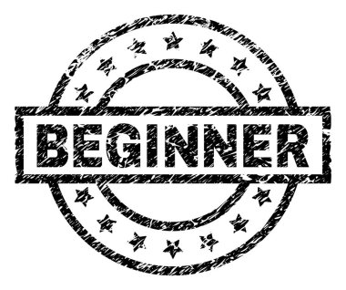 Dokulu acemi damga mühür çizik