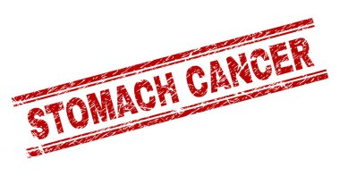 Grunge mide kanseri damga mühür dokulu