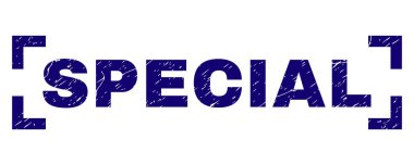 Özel damga mühür köşeler arasında grunge dokulu