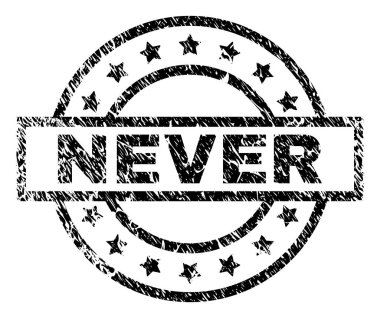 Çizik hiç damga mühür dokulu