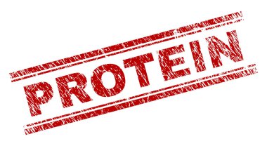 Dokulu Protein damga mühür çizik