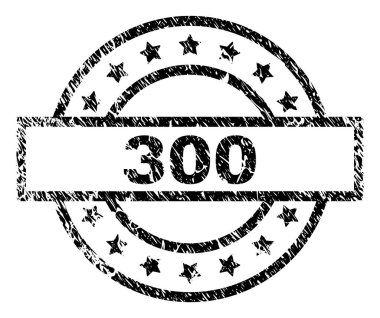 Dokulu 300 damga mühür çizik