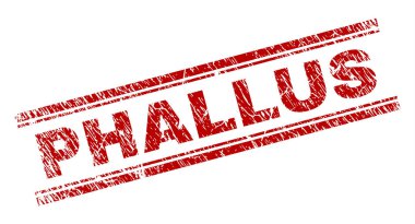 Grunge penis damga mühür dokulu