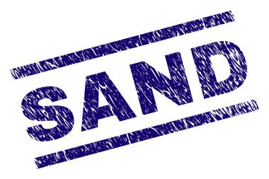 Grunge kum damga mühür dokulu