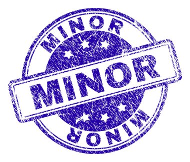 Dokulu küçük damga mühür çizik