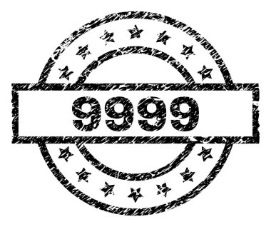 Grunge 9999 damga mühür dokulu