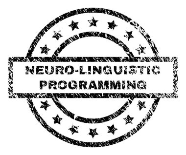 Çizik dokulu Nöro-linguistik programlama damga mühür
