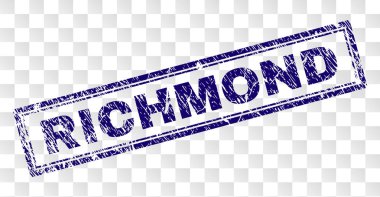 Çizik Richmond dikdörtgen damgası