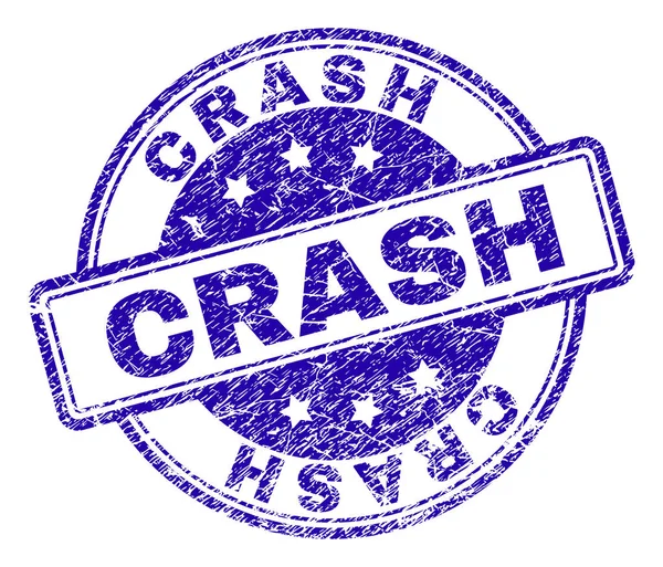 Grunge texturou Crash destička — Stockový vektor