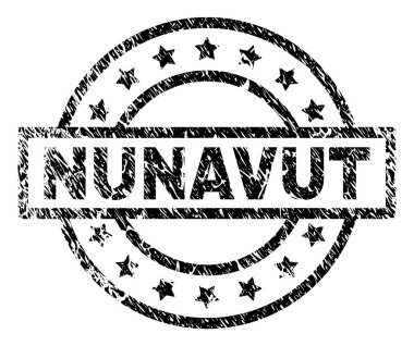 Grunge Nunavut damga mühür dokulu