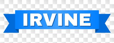 Irvine metin ile mavi bant