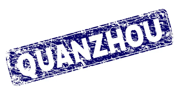 Yuvarlatılmış dikdörtgen damga çizilmiş Quanzhou çerçeveli